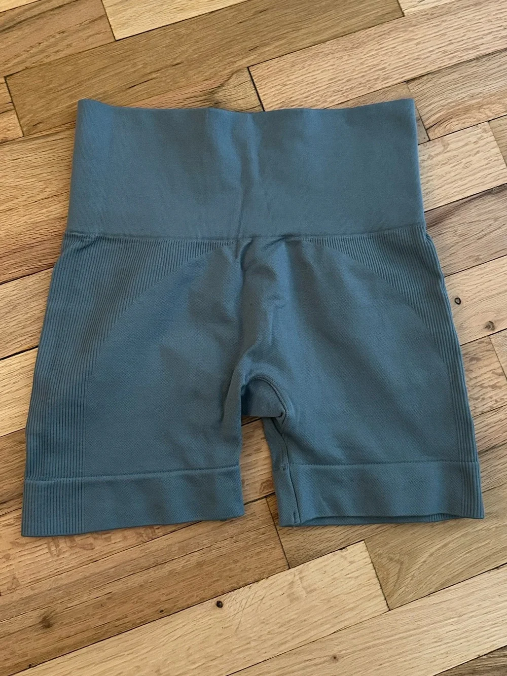 SET active Ribbed Bike Shorts size S - Slate Blue